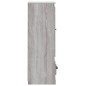 vidaXL Credenza Grigio Sonoma 36x35,5x103,5 cm in Legno Multistrato vidaXL Credenza Grigio Sonoma 36x35,5x103,5 cm in Legno Multistrato