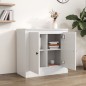 vidaXL Credenza Bianco Lucido 70x35,5x67,5 cm in Legno Multistrato vidaXL Credenza Bianco Lucido 70x35,5x67,5 cm in Legno Multistrato