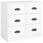 vidaXL Credenza Bianca 70x35,5x67,5 cm in Legno Multistrato vidaXL Credenza Bianca 70x35,5x67,5 cm in Legno Multistrato