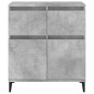 vidaXL Credenza Grigio Cemento 60x35x70 cm in Legno Multistrato vidaXL Credenza Grigio Cemento 60x35x70 cm in Legno Multistrato