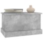 vidaXL Contenitore Grigio Cemento 50x30x28 cm in Legno Multistrato vidaXL Contenitore Grigio Cemento 50x30x28 cm in Legno Multistrato