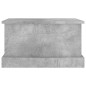vidaXL Contenitore Grigio Cemento 50x30x28 cm in Legno Multistrato vidaXL Contenitore Grigio Cemento 50x30x28 cm in Legno Multistrato