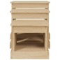 vidaXL Tavolini Impilabili 3 pz Rovere Sonoma in Legno Multistrato vidaXL Tavolini Impilabili 3 pz Rovere Sonoma in Legno Multistrato