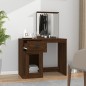 vidaXL Toeletta Specchio Rovere Marrone 90x50x132,5 Legno Multistrato vidaXL Toeletta Specchio Rovere Marrone 90x50x132,5 Legno Multistrato