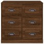 vidaXL Credenza Rovere Marrone 70x35,5x67,5 cm in Legno Multistrato vidaXL Credenza Rovere Marrone 70x35,5x67,5 cm in Legno Multistrato