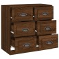 vidaXL Credenza Rovere Marrone 70x35,5x67,5 cm in Legno Multistrato vidaXL Credenza Rovere Marrone 70x35,5x67,5 cm in Legno Multistrato