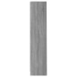vidaXL Libreria 3 Ripiani Grigio Sonoma 40x24x109 cm Legno Multistrato