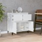 vidaXL Credenza Bianca 60x35x70 cm in Legno Multistrato vidaXL Credenza Bianca 60x35x70 cm in Legno Multistrato