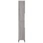 vidaXL Armadietto Bagno Grigio Sonoma 30x30x190cm in Legno Multistrato vidaXL Armadietto Bagno Grigio Sonoma 30x30x190cm in Legno Multistrato