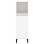 vidaXL Armadietto da Bagno Bianco 30x30x100 cm in Legno Multistrato vidaXL Armadietto da Bagno Bianco 30x30x100 cm in Legno Multistrato