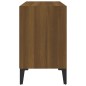 Mobile TV con Gambe in Metallo Rovere Marrone 69,5x30x50 cm Mobile TV con Gambe in Metallo Rovere Marrone 69,5x30x50 cm
