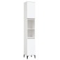 vidaXL Armadietto da Bagno Bianco 30x30x190 cm in Legno Multistrato vidaXL Armadietto da Bagno Bianco 30x30x190 cm in Legno Multistrato