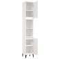vidaXL Armadietto da Bagno Bianco 30x30x190 cm in Legno Multistrato vidaXL Armadietto da Bagno Bianco 30x30x190 cm in Legno Multistrato