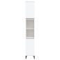 vidaXL Armadietto da Bagno Bianco 30x30x190 cm in Legno Multistrato vidaXL Armadietto da Bagno Bianco 30x30x190 cm in Legno Multistrato