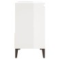 vidaXL Armadietto Bagno Bianco Lucido 65x33x60cm in Legno Multistrato vidaXL Armadietto Bagno Bianco Lucido 65x33x60cm in Legno Multistrato