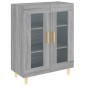 vidaXL Credenza Grigio Sonoma 69,5x34x90 cm in Legno Multistrato vidaXL Credenza Grigio Sonoma 69,5x34x90 cm in Legno Multistrato