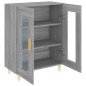 vidaXL Credenza Grigio Sonoma 69,5x34x90 cm in Legno Multistrato vidaXL Credenza Grigio Sonoma 69,5x34x90 cm in Legno Multistrato