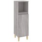 vidaXL Armadietto Bagno Grigio Sonoma 30x30x100cm in Legno Multistrato vidaXL Armadietto Bagno Grigio Sonoma 30x30x100cm in Legno Multistrato