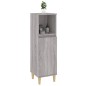 vidaXL Armadietto Bagno Grigio Sonoma 30x30x100cm in Legno Multistrato vidaXL Armadietto Bagno Grigio Sonoma 30x30x100cm in Legno Multistrato