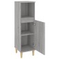 vidaXL Armadietto Bagno Grigio Sonoma 30x30x100cm in Legno Multistrato vidaXL Armadietto Bagno Grigio Sonoma 30x30x100cm in Legno Multistrato