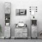 vidaXL Armadietto da Bagno Grigio Cemento 65x33x60cm Legno Multistrato vidaXL Armadietto da Bagno Grigio Cemento 65x33x60cm Legno Multistrato