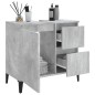 vidaXL Armadietto da Bagno Grigio Cemento 65x33x60cm Legno Multistrato vidaXL Armadietto da Bagno Grigio Cemento 65x33x60cm Legno Multistrato