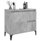 vidaXL Armadietto da Bagno Grigio Cemento 65x33x60cm Legno Multistrato vidaXL Armadietto da Bagno Grigio Cemento 65x33x60cm Legno Multistrato