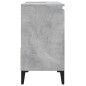 vidaXL Armadietto da Bagno Grigio Cemento 65x33x60cm Legno Multistrato vidaXL Armadietto da Bagno Grigio Cemento 65x33x60cm Legno Multistrato