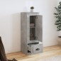 vidaXL Credenza Grigio Cemento 36x35,5x103,5 cm in Legno Multistrato vidaXL Credenza Grigio Cemento 36x35,5x103,5 cm in Legno Multistrato