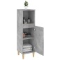 vidaXL Armadietto Bagno Grigio Cemento 30x30x100 cm Legno Multistrato vidaXL Armadietto Bagno Grigio Cemento 30x30x100 cm Legno Multistrato
