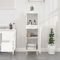 vidaXL Armadietto da Bagno Bianco 30x30x100 cm in Legno Multistrato vidaXL Armadietto da Bagno Bianco 30x30x100 cm in Legno Multistrato