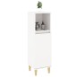 vidaXL Armadietto da Bagno Bianco 30x30x100 cm in Legno Multistrato vidaXL Armadietto da Bagno Bianco 30x30x100 cm in Legno Multistrato