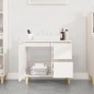 vidaXL Armadietto da Bagno Bianco 65x33x60 cm in Legno Multistrato vidaXL Armadietto da Bagno Bianco 65x33x60 cm in Legno Multistrato