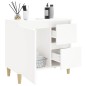 vidaXL Armadietto da Bagno Bianco 65x33x60 cm in Legno Multistrato vidaXL Armadietto da Bagno Bianco 65x33x60 cm in Legno Multistrato