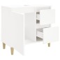 vidaXL Armadietto da Bagno Bianco 65x33x60 cm in Legno Multistrato vidaXL Armadietto da Bagno Bianco 65x33x60 cm in Legno Multistrato