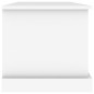 vidaXL Contenitore Portaoggetti Bianco 70x40x38 cm Legno Multistrato