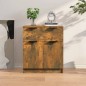 Credenza Rovere Fumo 60x30x70 cm in Legno Multistrato Credenza Rovere Fumo 60x30x70 cm in Legno Multistrato