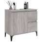 vidaXL Armadietto Bagno Grigio Sonoma 65x33x60 cm in Legno Multistrato vidaXL Armadietto Bagno Grigio Sonoma 65x33x60 cm in Legno Multistrato