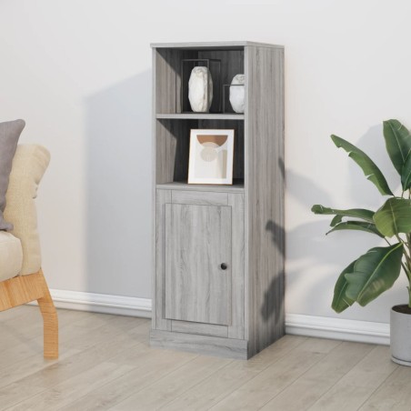 vidaXL Credenza Grigio Sonoma 36x35,5x103,5 cm in Legno Multistrato