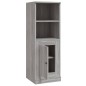 vidaXL Credenza Grigio Sonoma 36x35,5x103,5 cm in Legno Multistrato