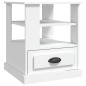 vidaXL Tavolino Bianco 50x50x60 cm in Legno Multistrato vidaXL Tavolino Bianco 50x50x60 cm in Legno Multistrato