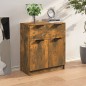 Credenza Rovere Fumo 60x30x70 cm in Legno Multistrato Credenza Rovere Fumo 60x30x70 cm in Legno Multistrato