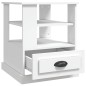 vidaXL Tavolino Bianco 50x50x60 cm in Legno Multistrato vidaXL Tavolino Bianco 50x50x60 cm in Legno Multistrato