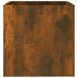 vidaXL Fioriera Rovere Fumo 40x40x40 cm in Legno Multistrato
