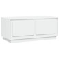 vidaXL Tavolino da Salotto Bianco 102x50x44 cm in Legno Multistrato