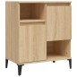 vidaXL Credenza Rovere Sonoma 60x35x70 cm in Legno Multistrato vidaXL Credenza Rovere Sonoma 60x35x70 cm in Legno Multistrato