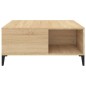 vidaXL Tavolino Salotto Rovere Sonoma 80x80x36,5 cm Legno Multistrato vidaXL Tavolino Salotto Rovere Sonoma 80x80x36,5 cm Legno Multistrato