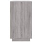 vidaXL Credenza Grigio Sonoma 80x34x75 cm in Legno Multistrato vidaXL Credenza Grigio Sonoma 80x34x75 cm in Legno Multistrato