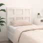 Testiera per Letto Bianca 95,5x4x100 cm Legno Massello di Pino Testiera per Letto Bianca 95,5x4x100 cm Legno Massello di Pino