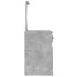 vidaXL Toeletta Specchio Grigio Cemento 90x50x132,5 Legno Multistrato vidaXL Toeletta Specchio Grigio Cemento 90x50x132,5 Legno Multistrato